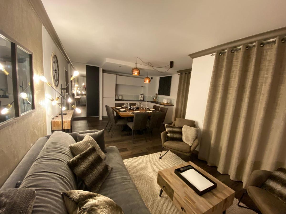 Arc 1950 - Appt 2 Chambres/ 1 Coin Nuit Luxueux- Ski Aux Pieds Les Arcs  Buitenkant foto